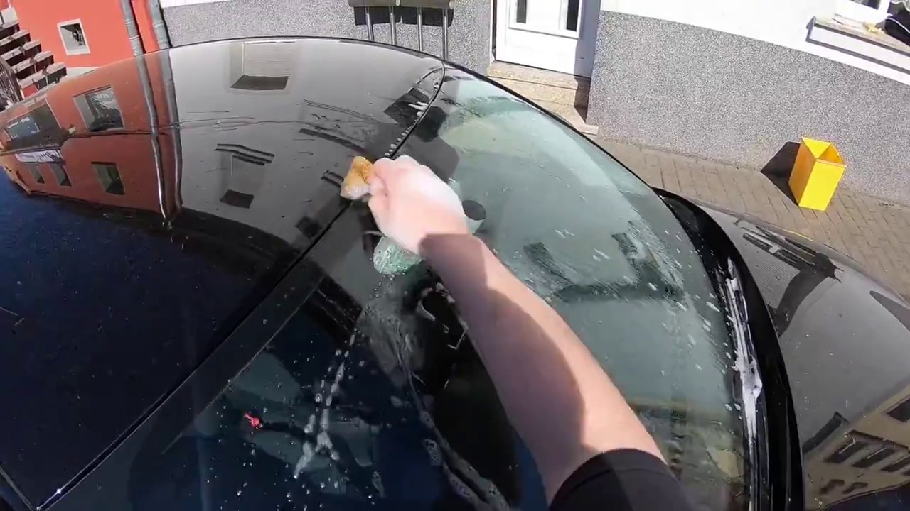 PKW Scheiben versiegeln mit Nano-Glas-Beschichtung für Außenversiegelung von Kfz-Scheiben Audi A1/S1