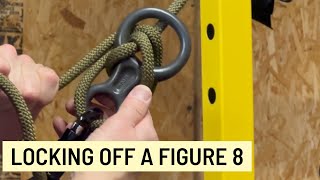 Using a Locked Off Figure 8 for Saddle Hunting