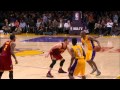 Kobe Bryant LeBron James Duel