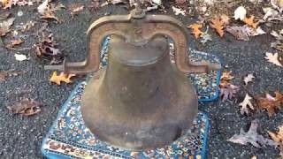 C. S. Bell Co. No 22 Large Cast Iron Church School BELL
