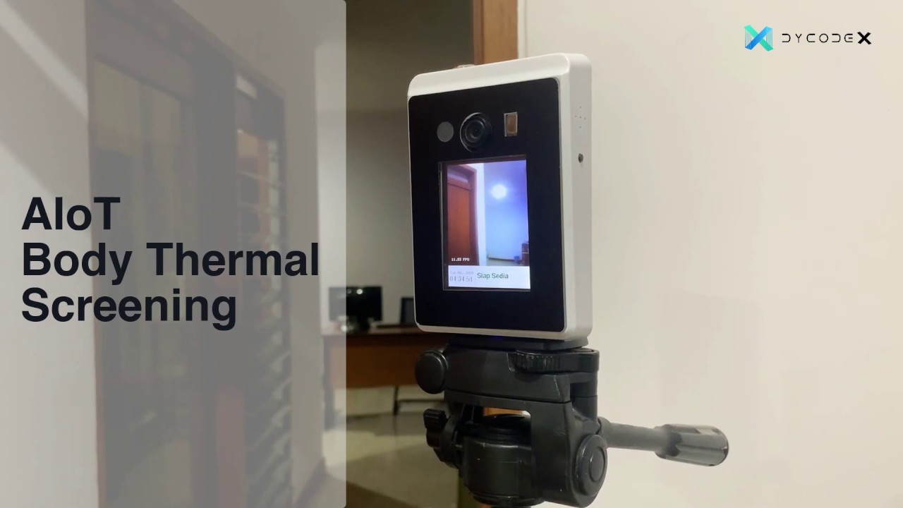 AIoT Body Thermal Scanning Demo | HeatraX version 2 by DycodeX