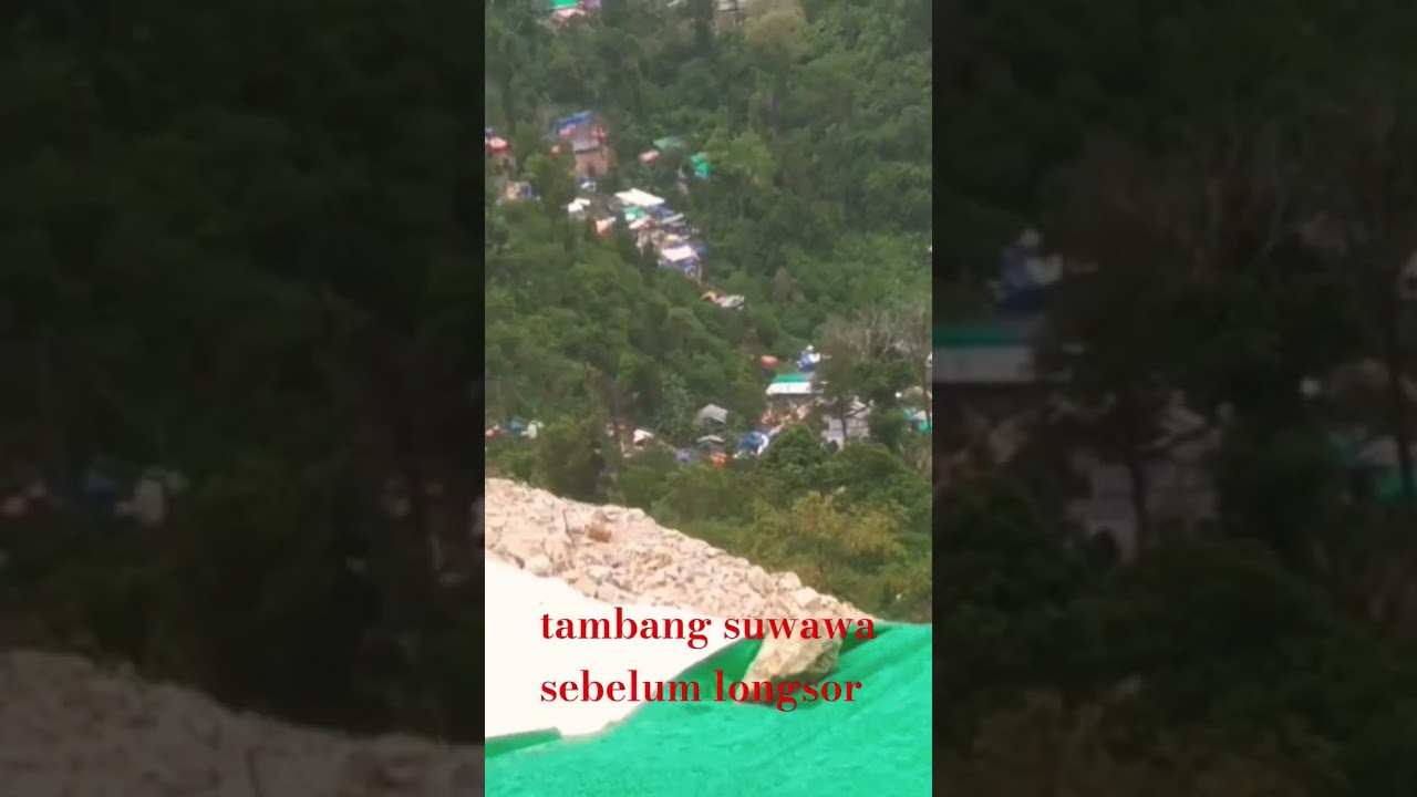 lokasi tambang suwawa sebelum longsor