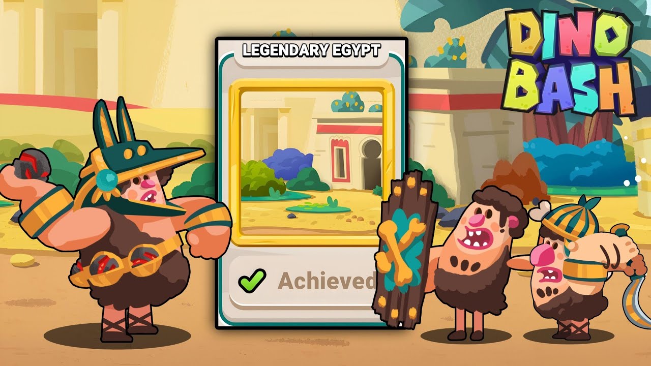 Legendary Egypt Event - Dino Bash 2 Travel Through Time