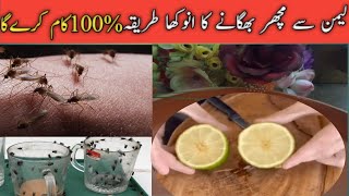 Ghar Say Machar Bhagany Ka Tarikahomemade Mosquitokiller Mosquito Killer .7 