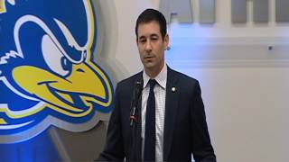 University of Delaware introduces new basketball coach