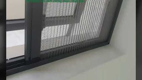 Cửa lưới chống muỗi dạng xếp- Cửa lưới Bình Minh