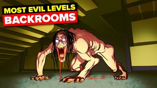 Top 10 Most Evil Backrooms Levels (Compilation)