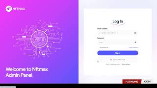 NFTMAX- NFT React Admin and Dashboard Template web app nft admin