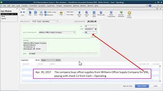 Purchase Office Supplies with a Check - QuickBooks Desktop