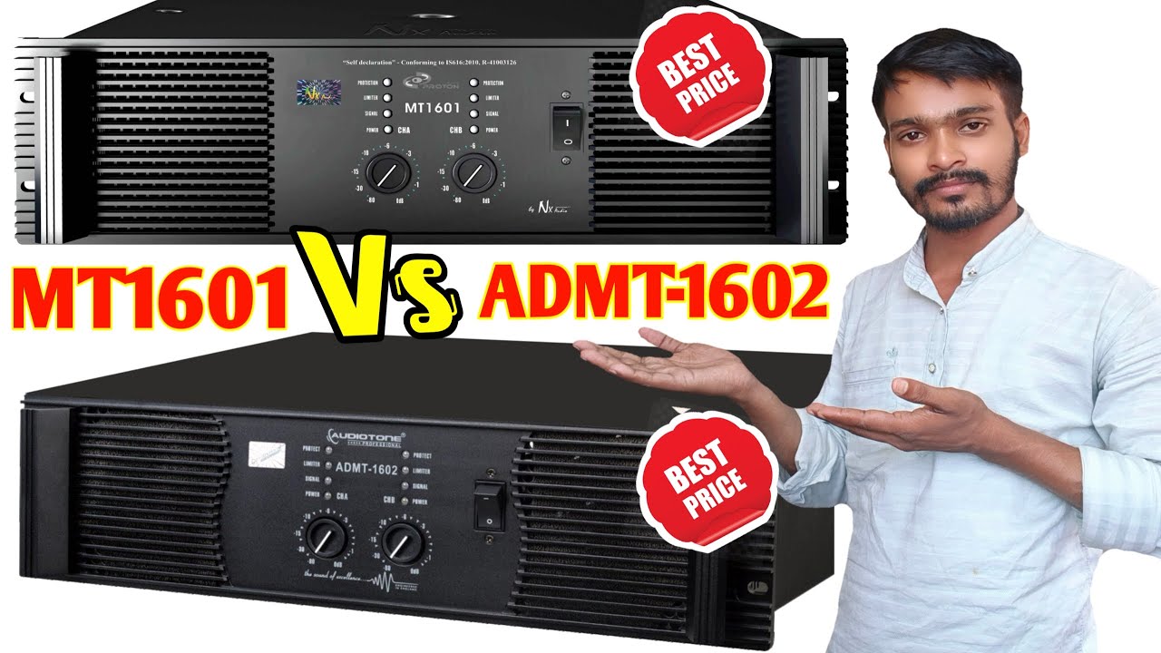 Nx Audio MT1601 Vs Audiotone ADMT-1602 में कौन Best हैं । जिसमें अच्छा Bass बजेगा Details And Price