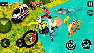 Uphill Offroad Motorbike Rider - Mountain Road Motorcycle Racing Game - Driving Android Gameplay screenshot 3