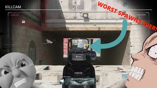 THE SPAWNS ON MODERN WARFARE ARE TRASH!