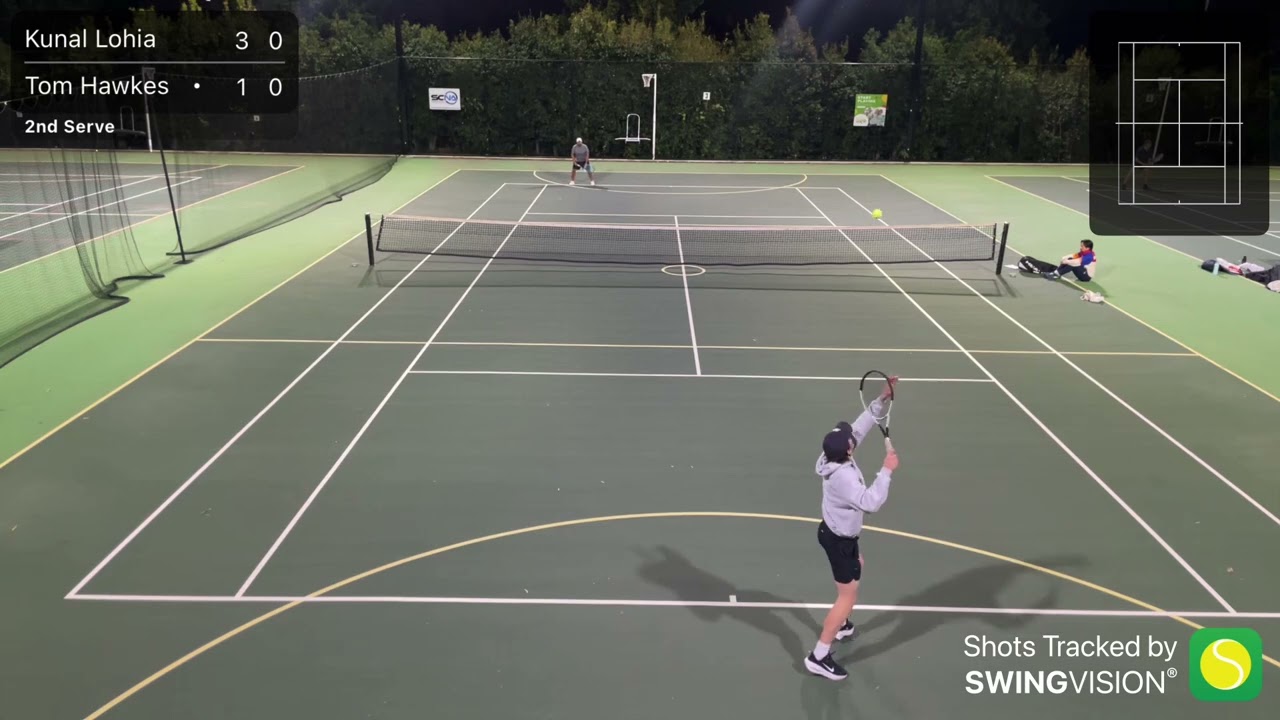 Kunal vs Tom: 6-3 (Orrong Park)