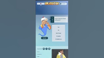 Can AKINATOR guess Sabrina carpenter 😊?#itsmeakinator