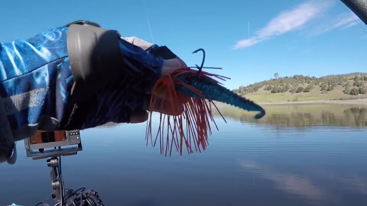 Z man fire crawl jackhammer, pre-spawn bass fishing