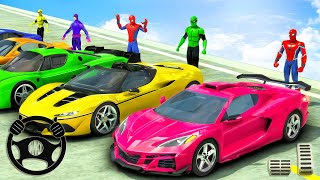 Récord de Velocidad Carrera Épica - GT Car Stunt (Ramp Car Games) Juegos de Autos screenshot 2