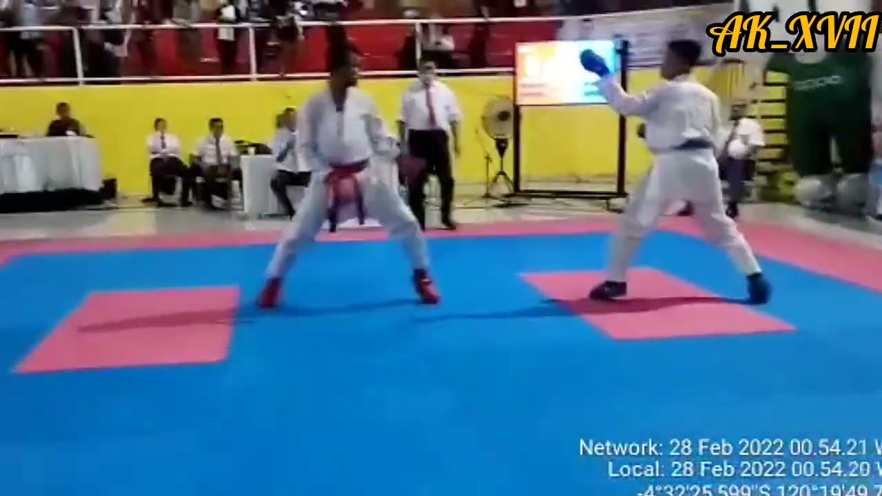 Shokaido Sulsel Vs Inkai Sulsel Kumite -75 Kg Open Turnamen Karate Sulsel