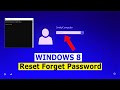 Reset forgot Windows 8 Password, Reset Windows 8 Password Without Any Software And Data Loss