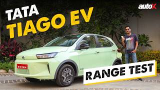 Tata Tiago EV Facelift Range Test | Claimed vs Real-Life | autoX