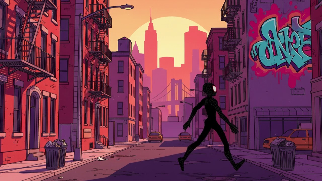 Spider-Man/Miles Morales Walk Cycle Animation | Motion Design Short