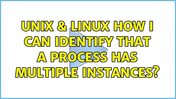 Unix & Linux: How I can identify that a process has multiple instances? (2 Solutions!!)