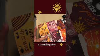 sade paradise zine! made this recently with my printer at home