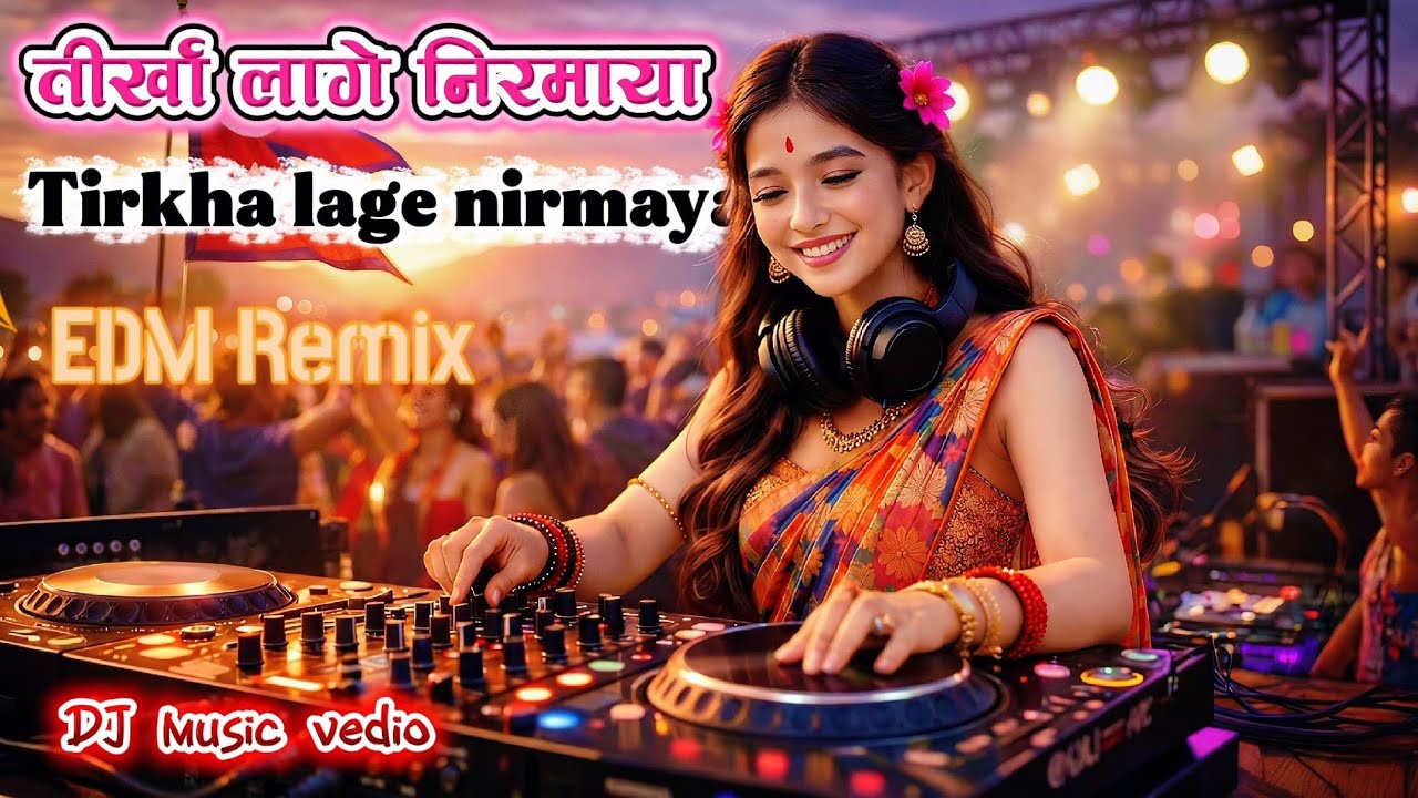 🎶 Tirkha Lage Nirmaya ( तिर्खा लागे निरमाया)| Nepali Movie Song | Remix Version | AI Visuals 🎶  