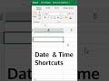 Excel Date And Time Shortcut mp3