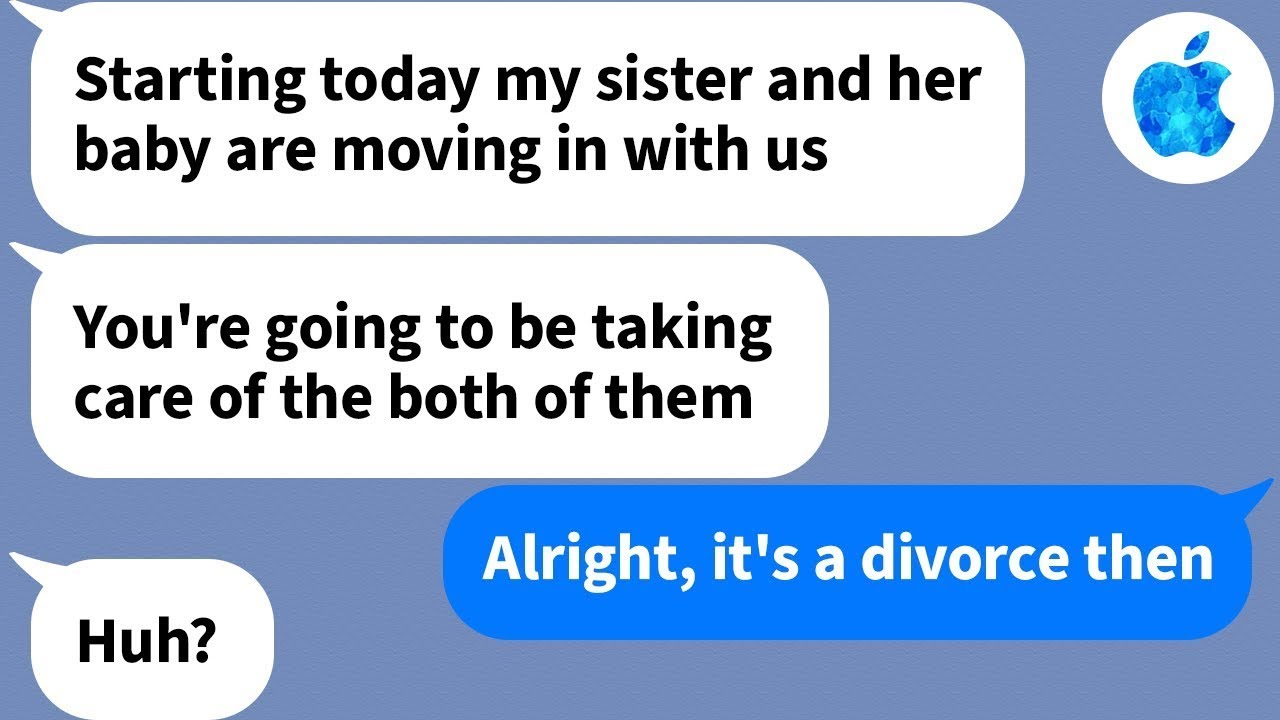 【Apple】Thinking that having his recently divorced little sister and her daughter stay with us