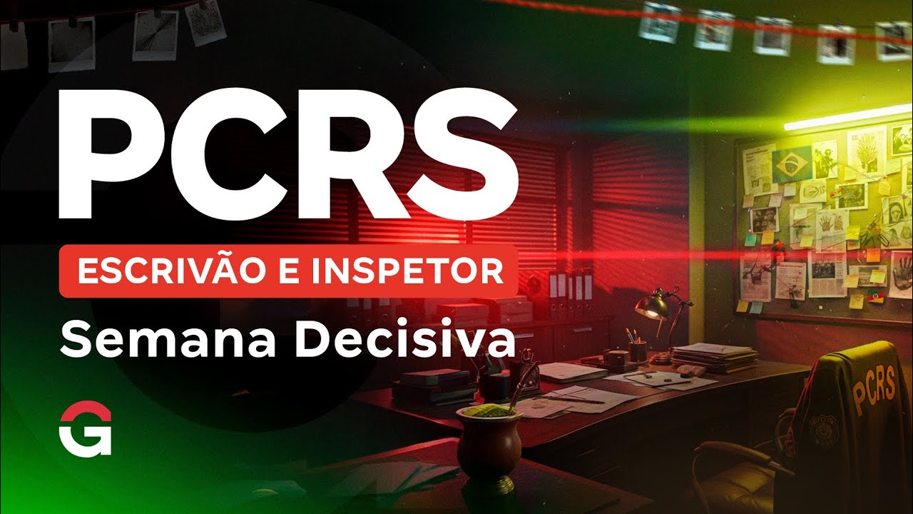 Concurso PC RS Escrivão e Inspetor: Semana Decisiva | Direito Constitucional | Elvino Magalhães