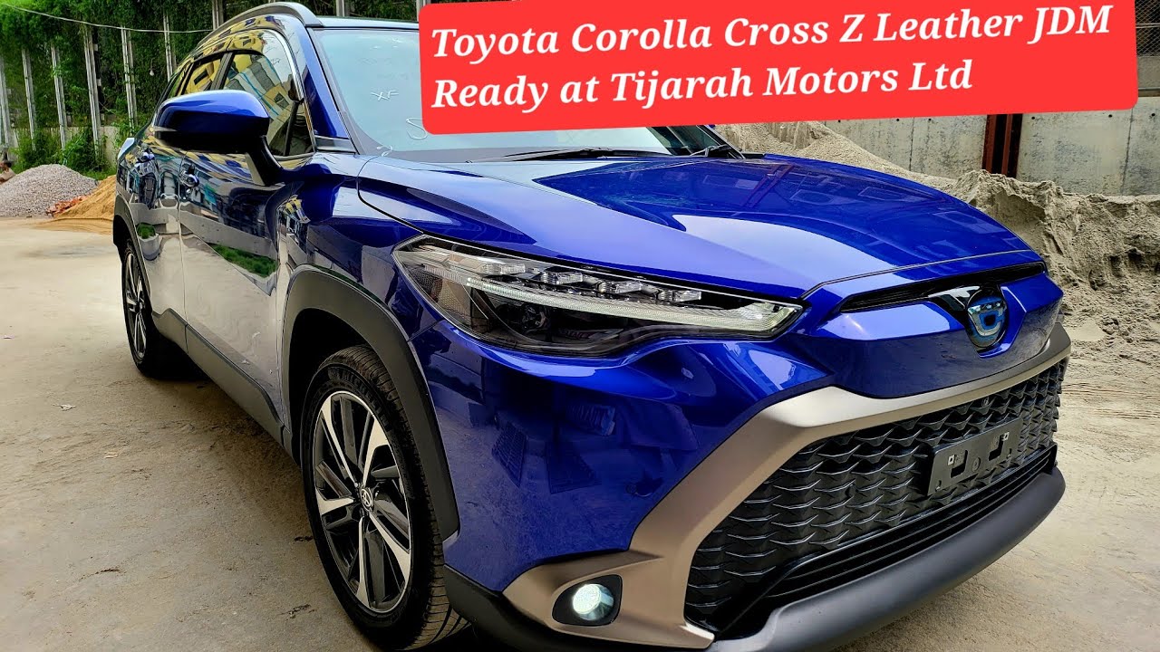 Toyota Corolla Cross Z Leather HV JDM 2021. Blue. Import By