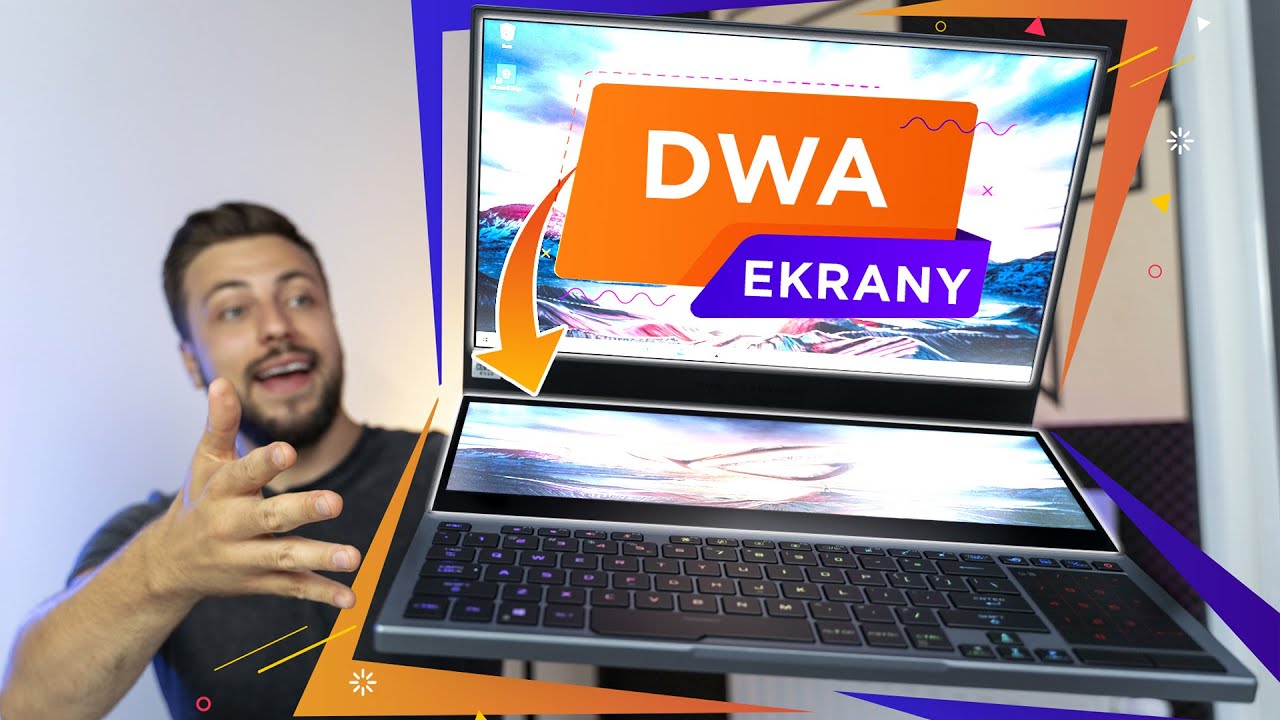 Laptop z 2 ekranami ASUS ROG Zephyrus Duo