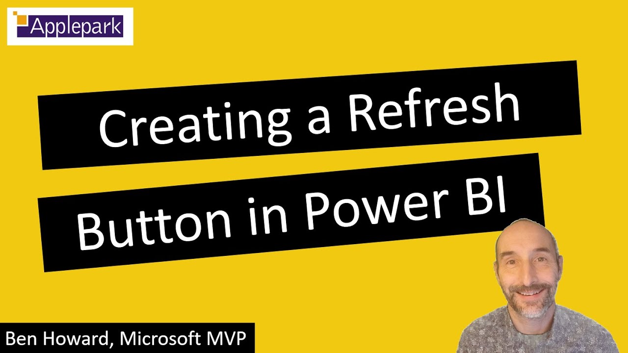 Refresh Dataset Button In Power Bi