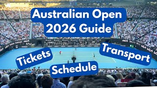 Australian Open 2026 Guide | Everything you need to know