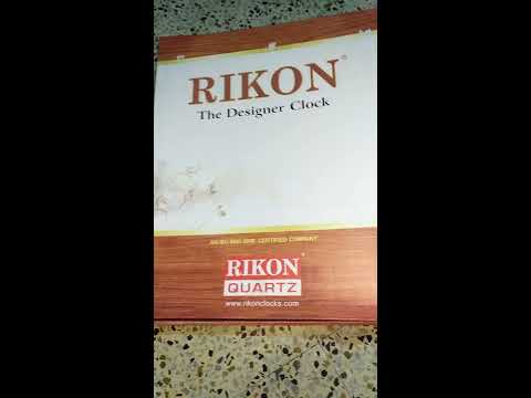 Rikon Clock 9551H LCD digital calendar clock