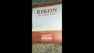 Rikon Clock 9551H LCD digital calendar clock