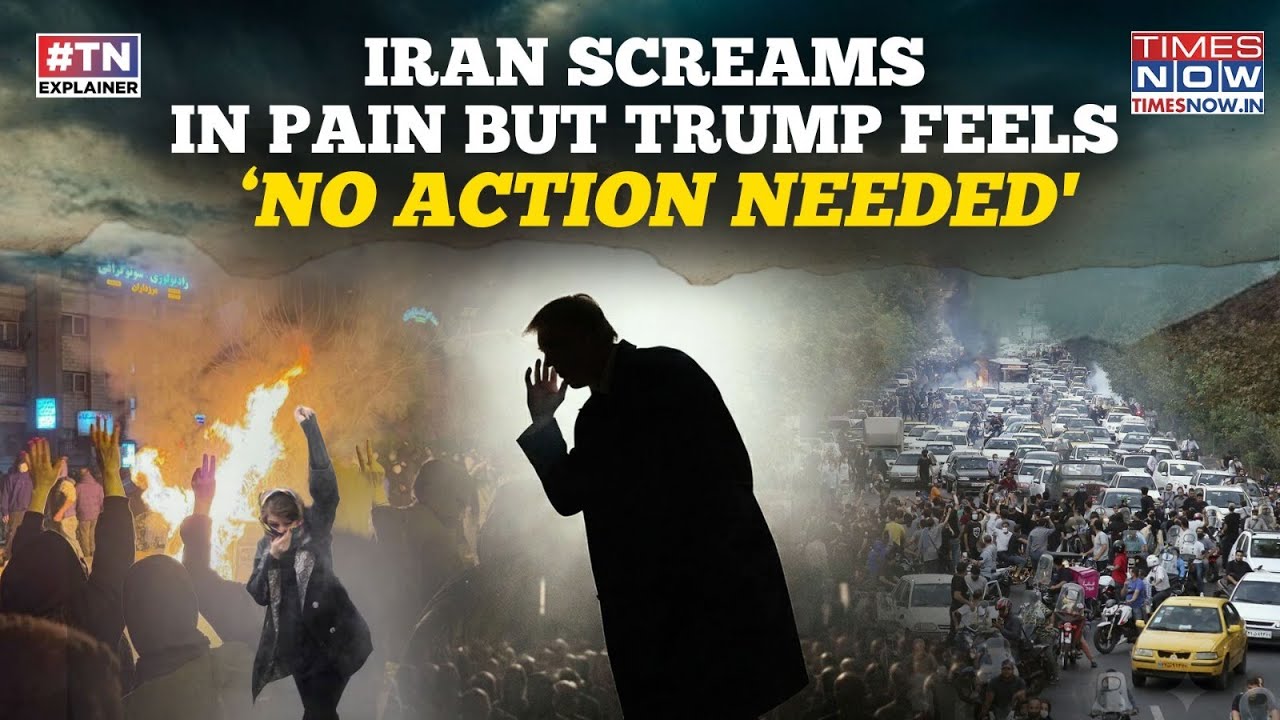 Iran Woman's Desperate Plea For Help To Trump But 'War Stopper' US President Says 'No Action Needed'