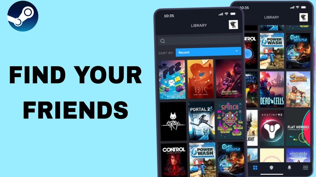 How To Find Your Friends On Steam App | Step By Step