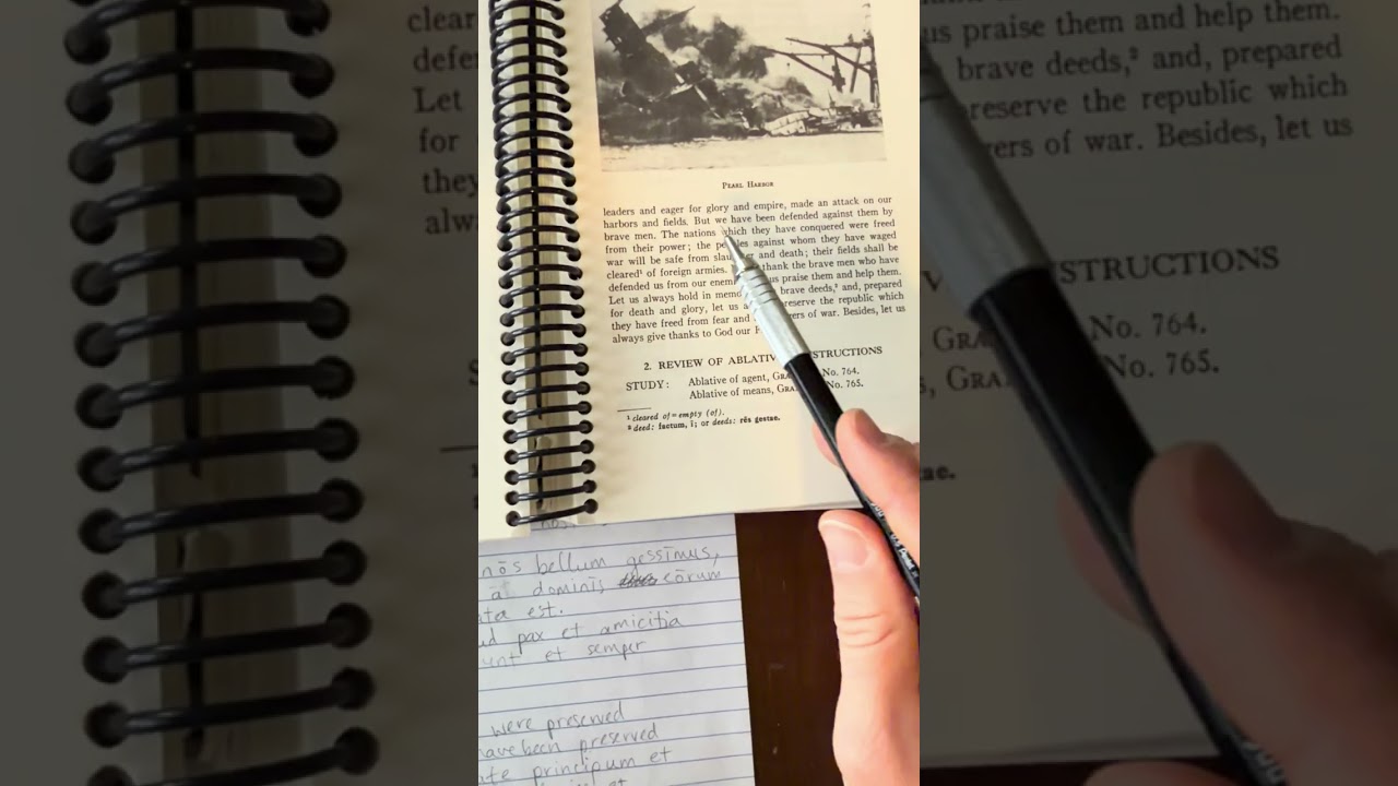 Latin Henle first year exercise 357 part 2