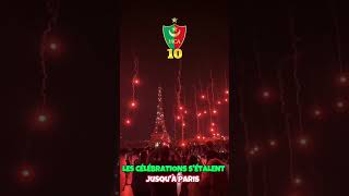 #Mca: Les ultras fête le sacre à Paris