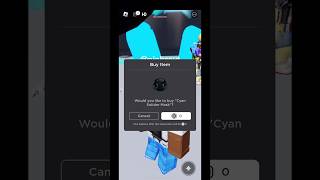 Sniping Cyan Solider Mask (Roblox Free Ugc Limited) #652 #freeugc #robloxugc #freeugclimiteds