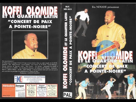 Koffi Olomidé & Le Quartier Latin - Concert de la Paix - Pointe Noire - 1998 [Full Show]