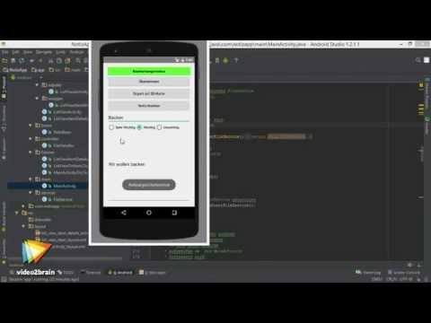 Apps entwickeln mit Android 5 Tutorial: Benötigte Logik |video2brain.com