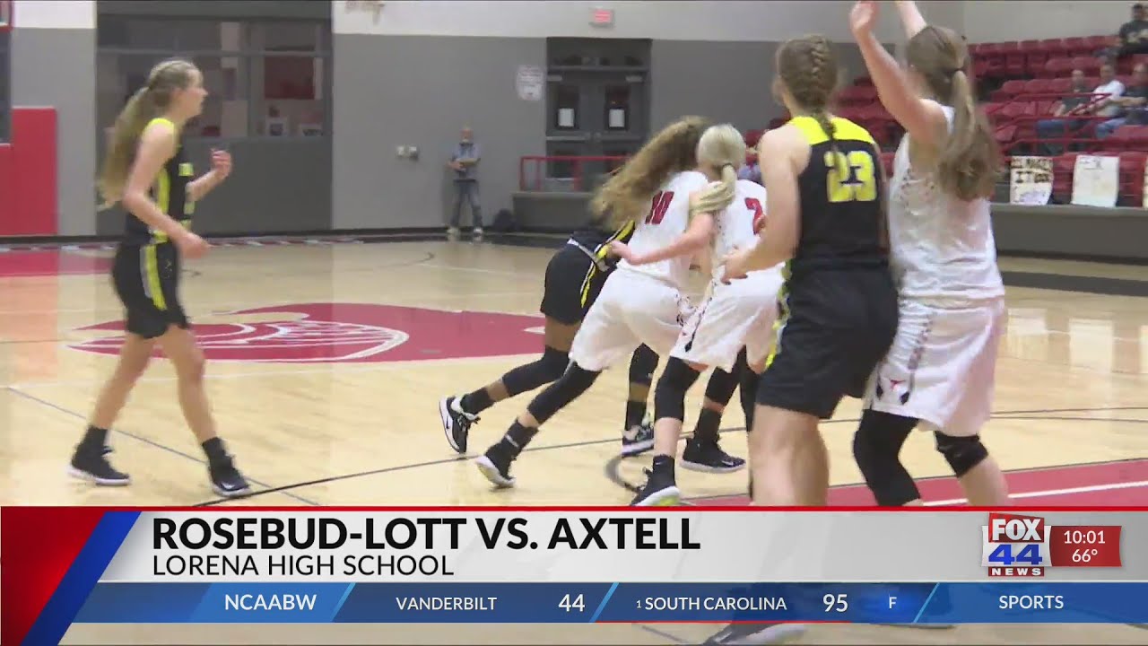 Rosebud Lott vs. Axtell Girls Bball YouTube