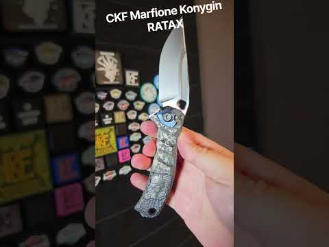 CKF Marfione Konygin RATAX. M398, Titanium, ZircuTi integral.