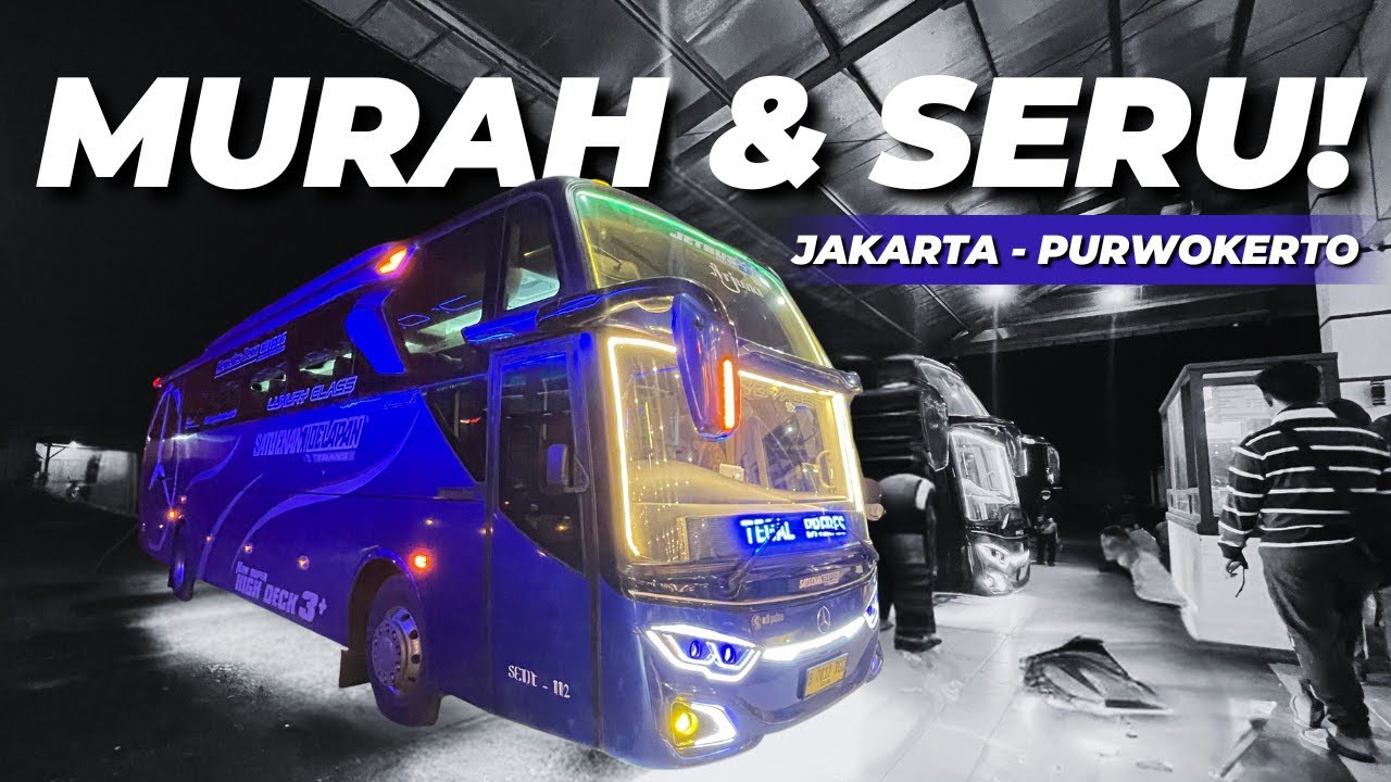 TERNYATA SERU BANGET! Jakarta ke Purwokerto via Belik Naik Satu Enam Delapan 168 Trans