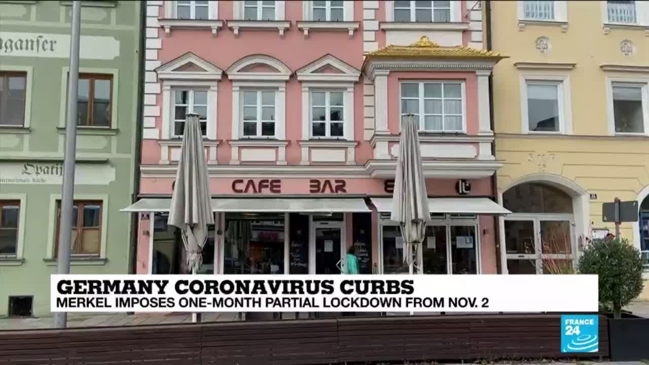 Germany imposes month-long partial lockdown