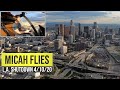 Helicopter View of Los Angeles (Update) | April 10th 2020