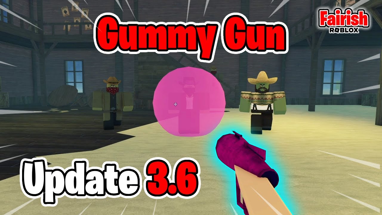 New F2P Weapon Gummy Gun, Is It Good Or Bad? - A Dusty Trip Roblox