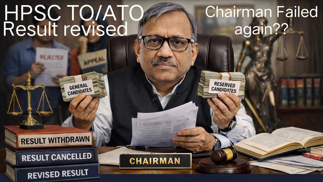 HPSC TO/ATO Result Revised Chairman failed again ?? | Promila Case Explained | 
